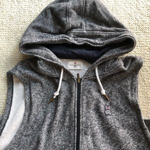 Psycho bunny sleeveless hoodie